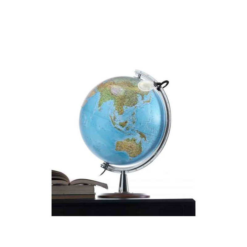 Globe de bureau - Atlantis 40 - Globe géographique lumineux - Cartographie double effet : physique éteint, politique allumé - di