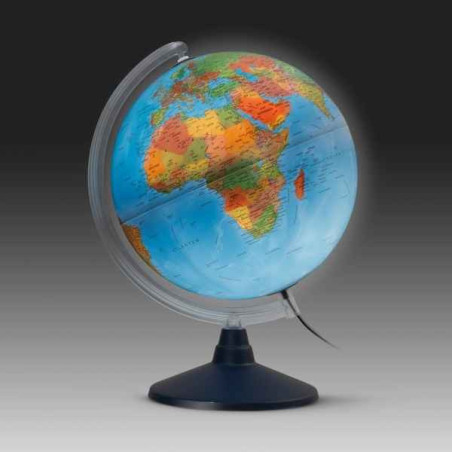 Globe lumineux de mer bleue elite 30 double cartographie 30 cm (diamètre) Sicjeg