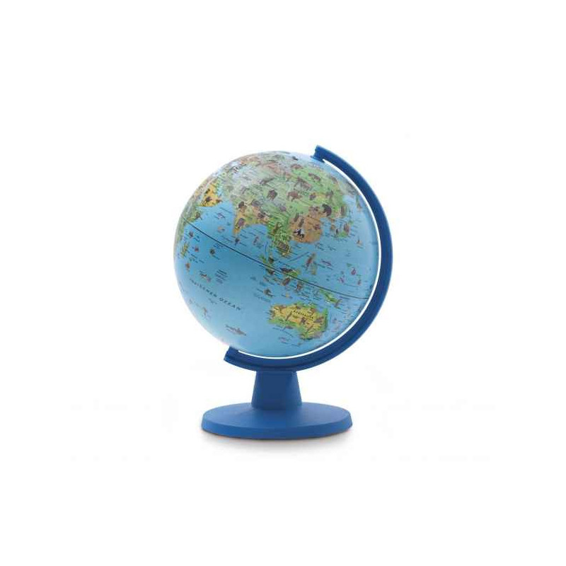 Globe non lumineuxmini safari 16 mini cartographie illustrée 16 cm (diamètre) Sicjeg