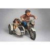 Figurine Forchino Promenade en side -car  -FO85087