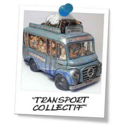Figurine Forchino - Transport collectif - 32 cm - FO85046 dans Statue et figurine