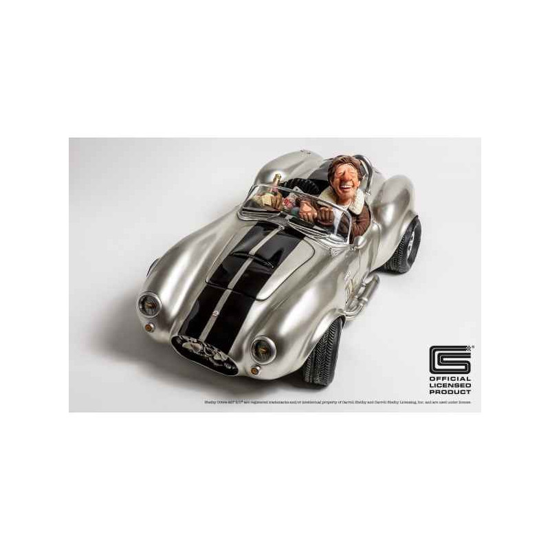 Figurine voiture shelby cobra 427 silver Forchino  -FO85082