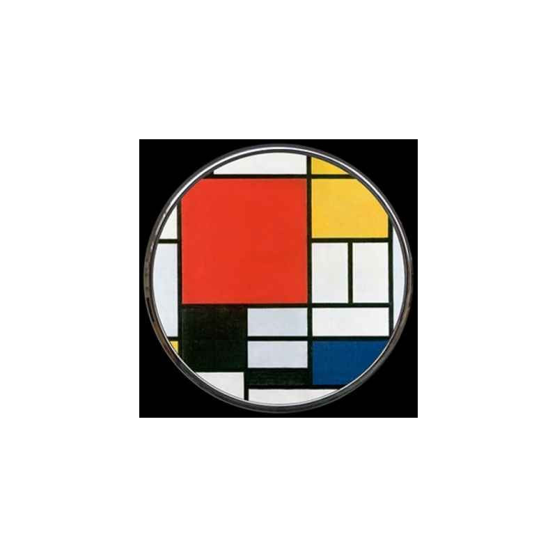 Miroir de poche mondriaan 3dMouseion -M31MO