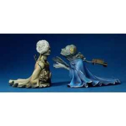 Figurine Artistique Salvador Dali Tristan et Iseult  -SD07