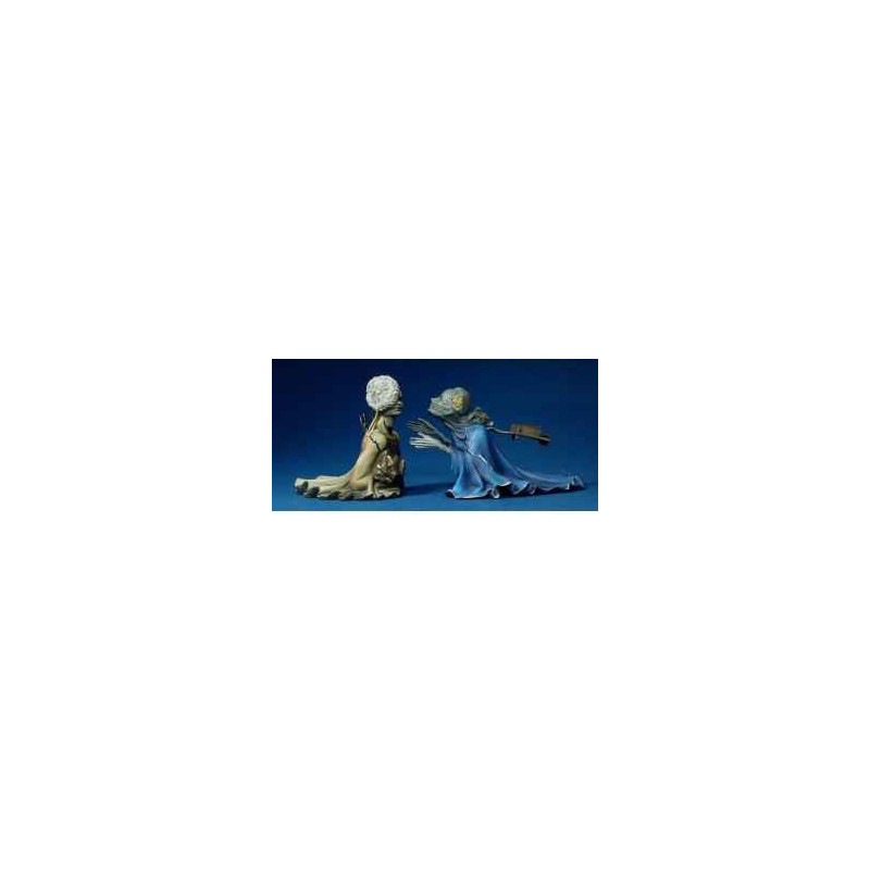Figurine Artistique Salvador Dali Tristan et Iseult  -SD07
