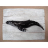 Décors Baleine à bosses sur cadre -CADR21