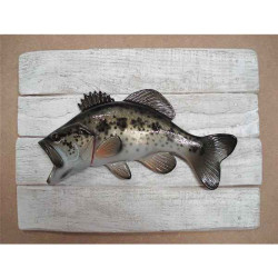 Décors Black bass sur cadre -CADR11