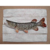 Décors Brochet sur cadre -CADR12