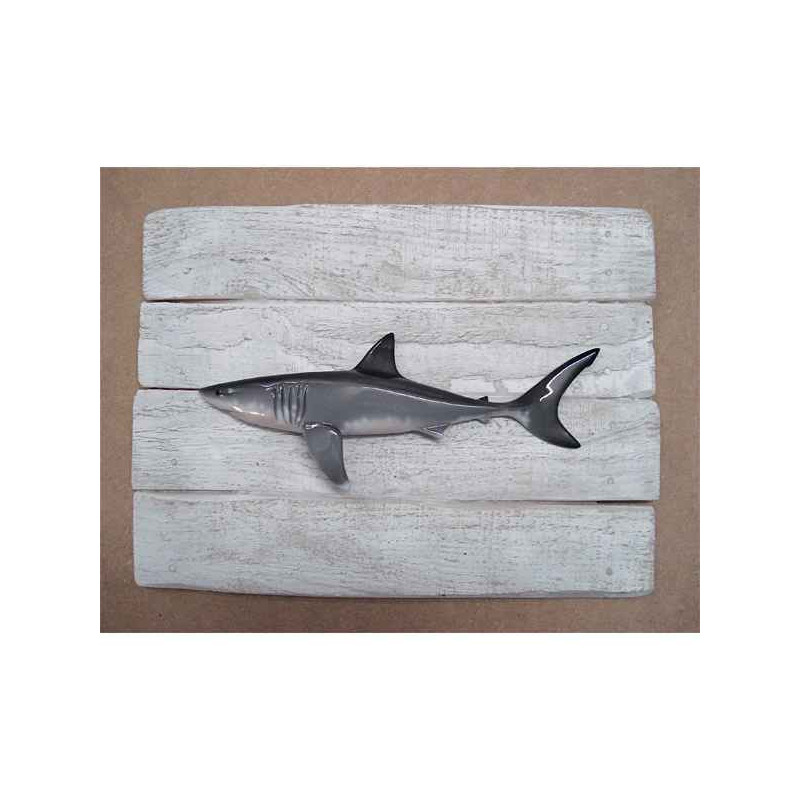 Décors Grand requin blanc sur cadre -CADR36