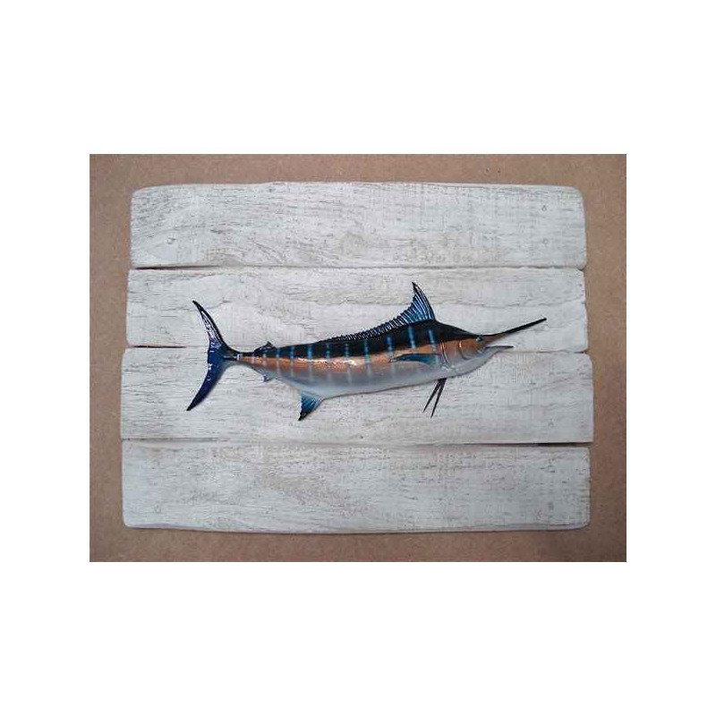 Décors Marlin bleu sur cadre -CADR37