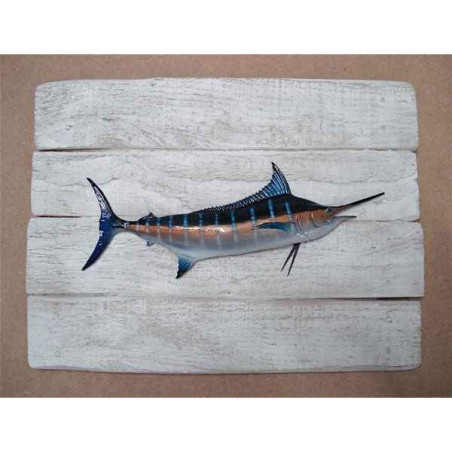 Décors Marlin bleu sur cadre -CADR37
