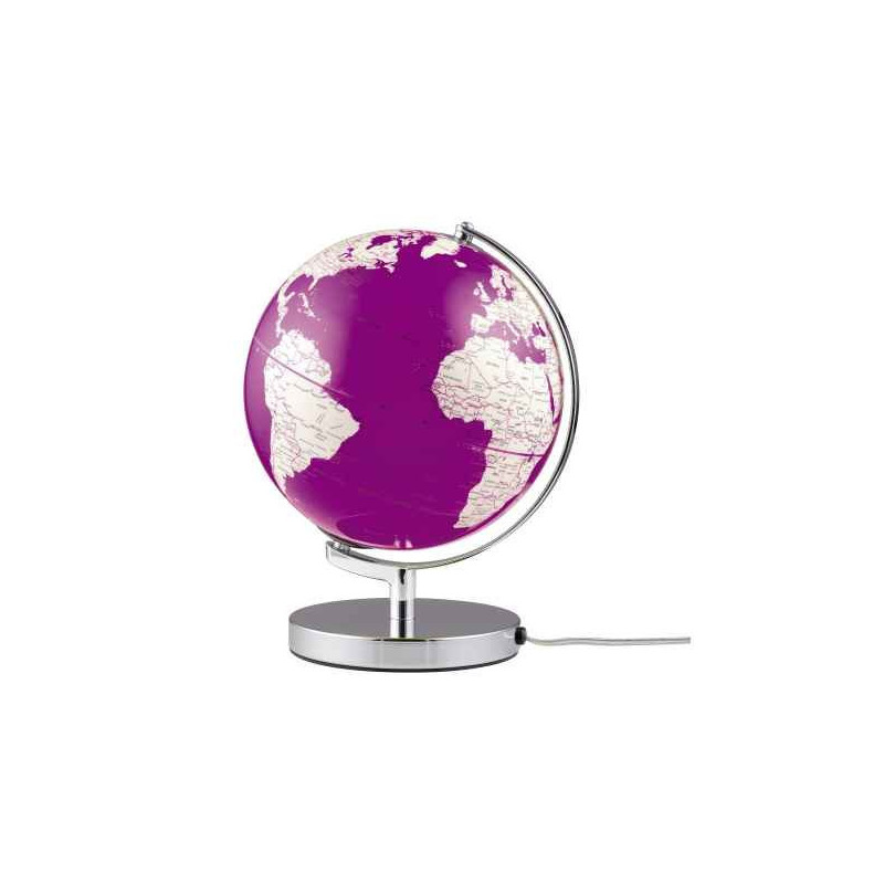 Globe métal violet lumineux emform -SE-0677