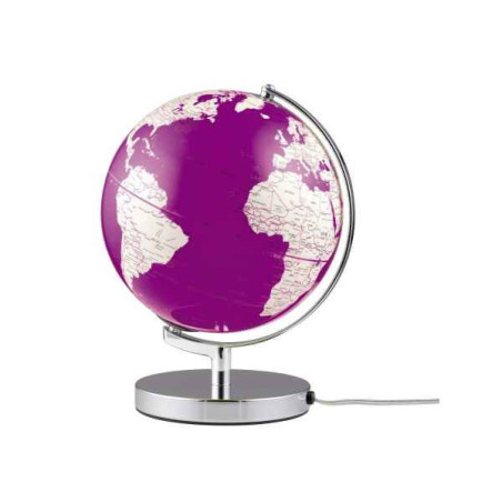 Globe métal violet lumineux emform -SE-0677
