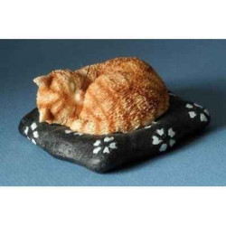 Décoration Statue résine Kuniyoshi netsuki 4cm 3dMouseion -KU12