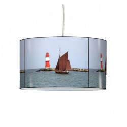 Lampe suspension marine voilier et phare -MA1211SUS dans Décoration de la mer