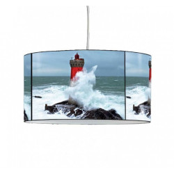 Lampe suspension collection plisson phare des pierres noires -PL1617SUS dans Décoration de la mer