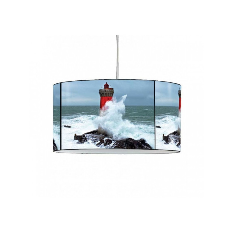 Lampe suspension collection plisson phare des pierres noires -PL1617SUS dans Décoration de la mer
