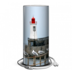 Lampe collection marine phare et mouettes -MA1201 dans Décoration de la mer
