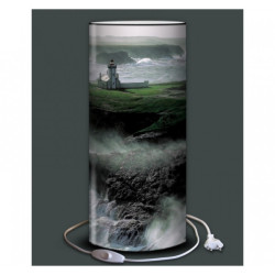 Lampe demoiselle plisson phare des poulains -PL1619 dans Décoration de la mer