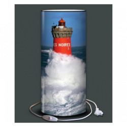 Lampe demoiselle plisson phare des pierres noires -PL1617 dans Décoration de la mer