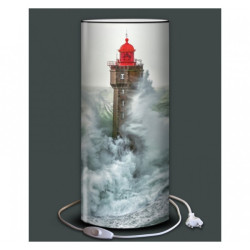 Lampe demoiselle plisson phare de la jument -PL1610 dans Décoration de la mer