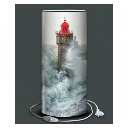 Lampe demoiselle plisson phare de la jument -PL1610 dans Décoration de la mer