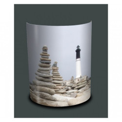 Applique murale phare et galets -MA1422APP dans Décoration de la mer