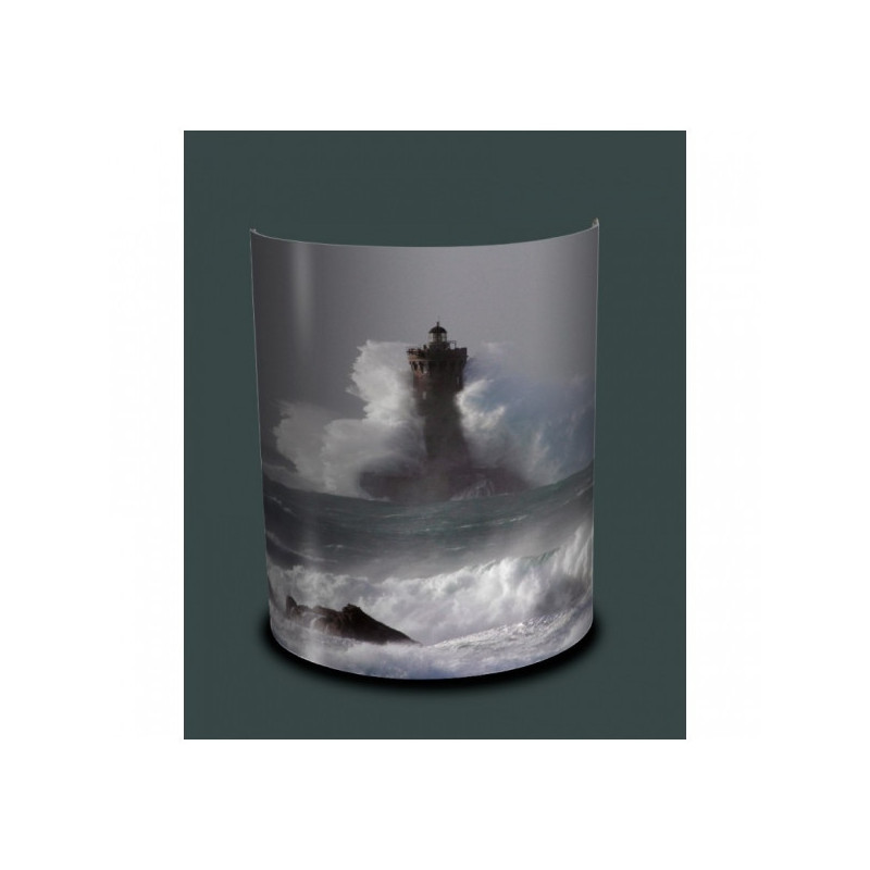 Applique murale phare dans la tempête -MA1505APP