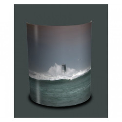 Phare-en-phare propose Applique murale vague tempête -ma1444app