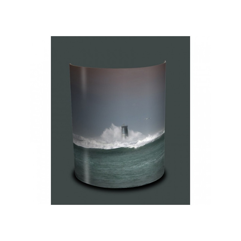 Phare-en-phare propose Applique murale vague tempête -ma1444app