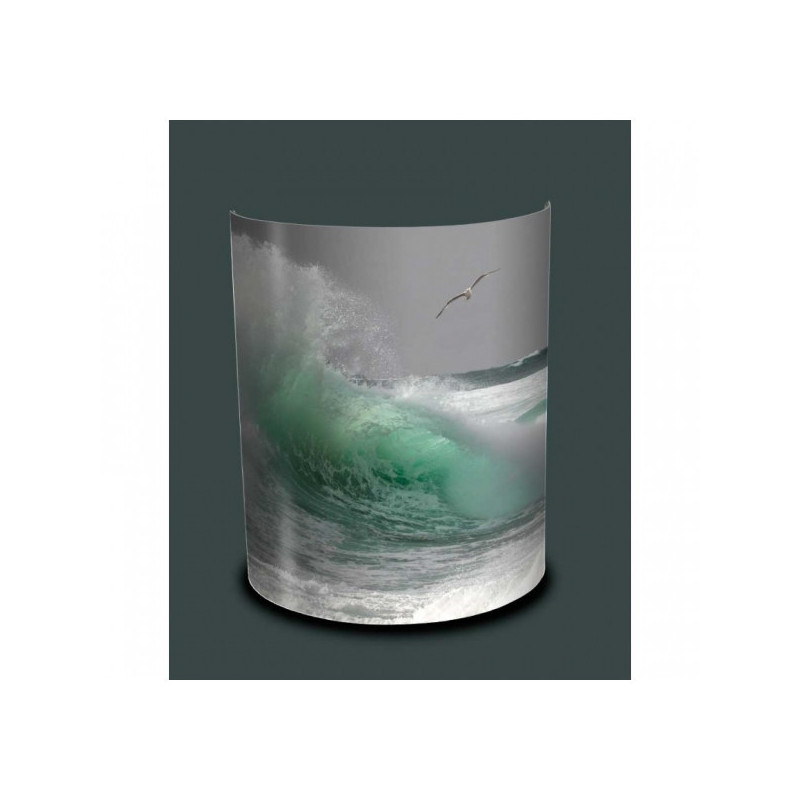 Phare-en-phare propose Applique murale vague rouleau -ma1663app