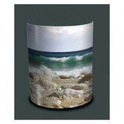Phare-en-phare propose Applique murale galets et vagues -ma1650app