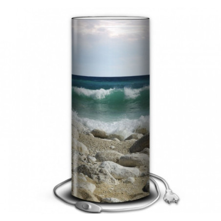 Phare-en-phare propose Lampe collection marine vague et galets -ma1650