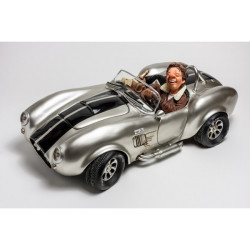 Phare-en-phare présente Figurine voiture shelby cobra 427 silver large Forchino -FO85083 Forchino thème Statue et figurine