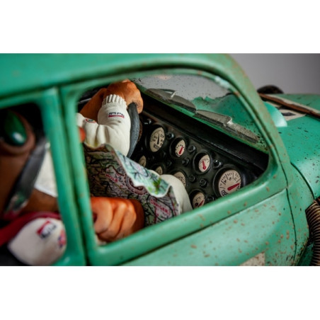 Phare-en-phare présente Grande figurine forchino collection voitures la voiture rallye -FO85088 Forchino thème Statue et figurin