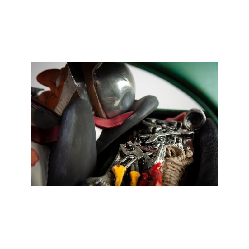 Phare-en-phare présente Grande figurine forchino collection voitures la voiture rallye -FO85088 Forchino thème Statue et figurin