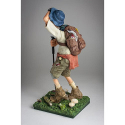 Statuette figurine le randonneur Forchino -FO85551 (2)