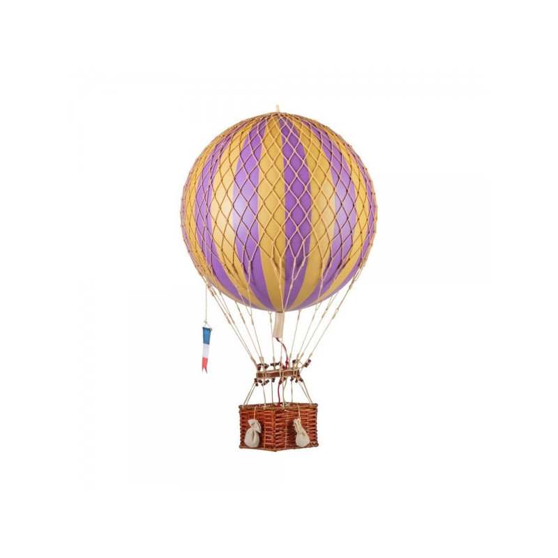 Royal aero, réplique Montgolfière Ballon 32cm lavande Décoration Marine AMF -AP163L