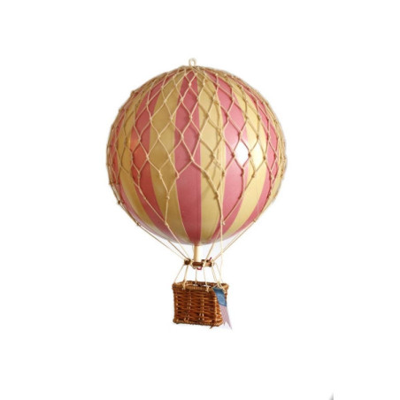 Réplique Montgolfière voyages légers, rose Décoration Marine AMF -AP161P