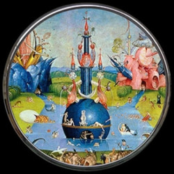Miroir bosch"garden delights" s Parastone -M24JB