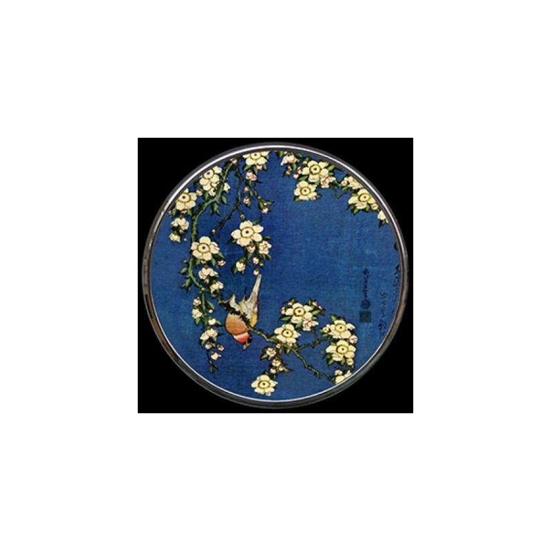 Miroir hokusai "bullfinch/blossom"s Parastone -M20HO