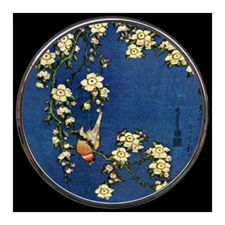 Miroir hokusai "bullfinch/blossom"s Parastone -M20HO
