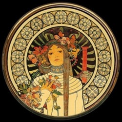 Miroir mucha "la trapistine"g Parastone -M21MU