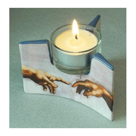 Photophore michelangelo touching hands Parastone -TT03MIC