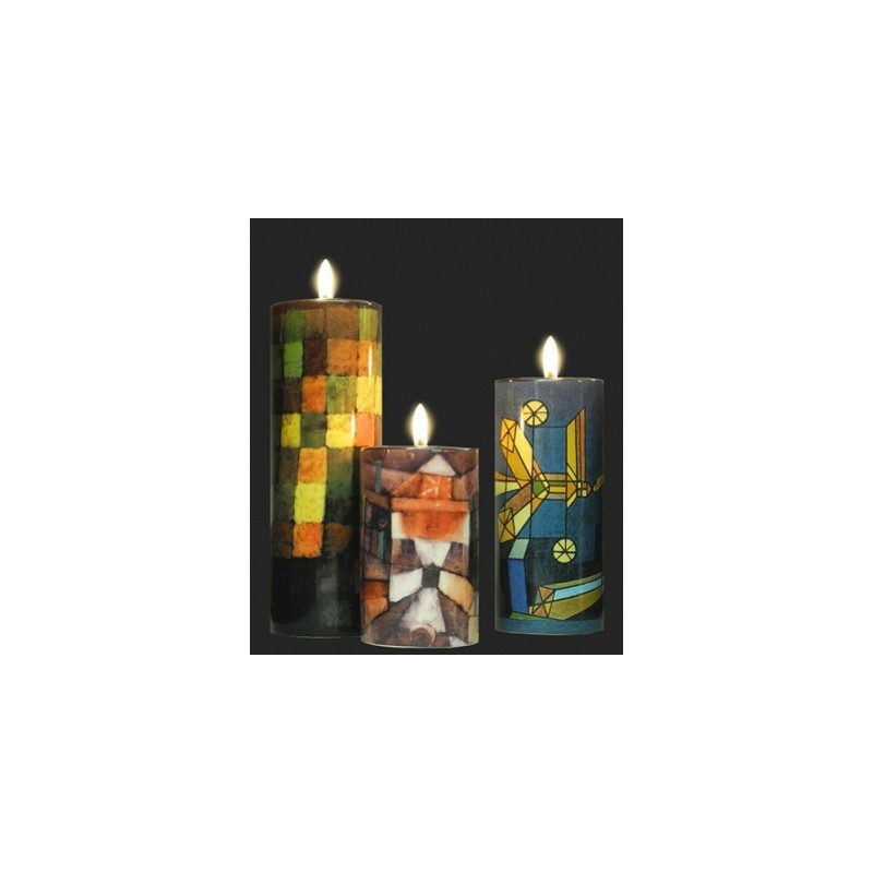 Décoration Statue résine Bougie set 3 klee ancient sound/air dra gon/rose garden 3dMouseion -TS05KLE