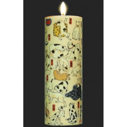Bougie 14,5cm kuniyoshi cats statio Parastone -TC17KU