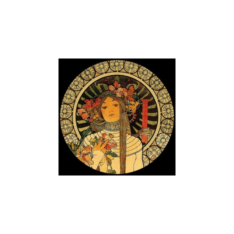 Presse Papier mucha la trappiste Parastone -PMUC1