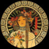 Presse Papier mucha la trappiste Parastone -PMUC1