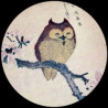 Presse Papier japanese owl Parastone -PJAP1