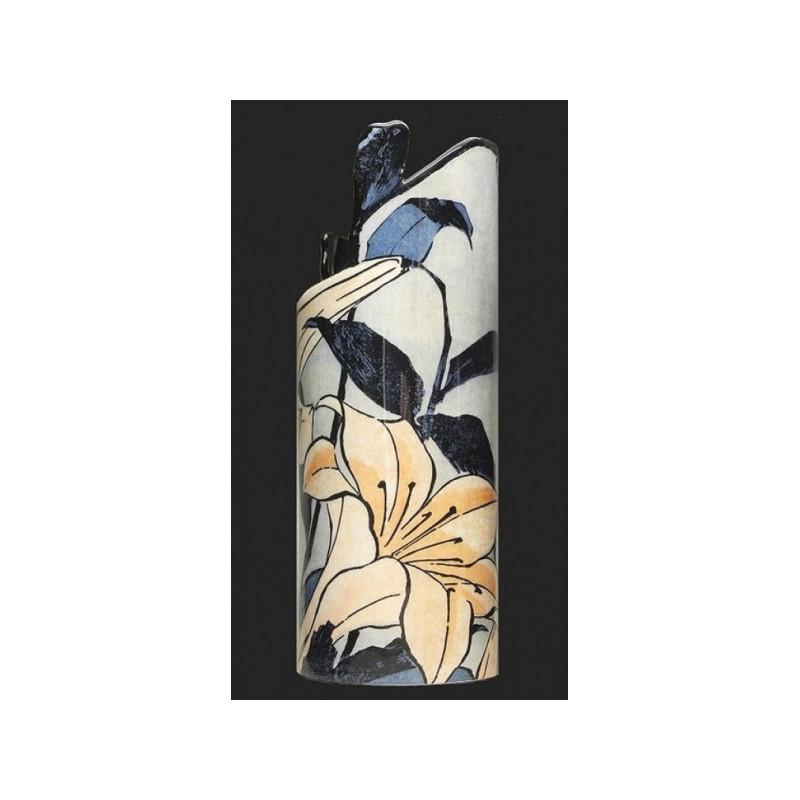 Vase Hokusai lilies Parastone -SDA03